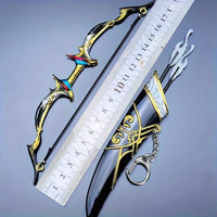 Genshin Impact Bow & Arrow Miniature Keychain