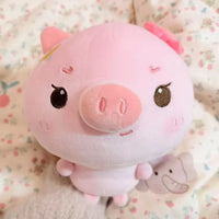 Kawaii Kuku Pink Piglet Plush