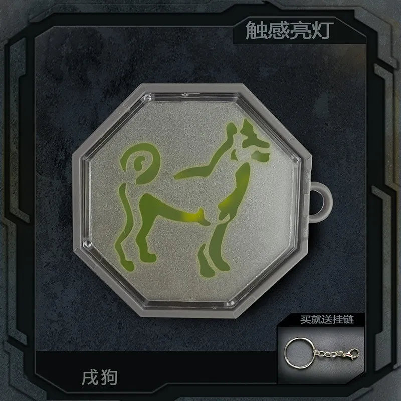 Jackie Chan Adventures Talisman LED Keychain Set