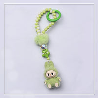 Labubu Elite Sitting Charm Keychain