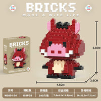DZNY Bricks Micro Building Blocks