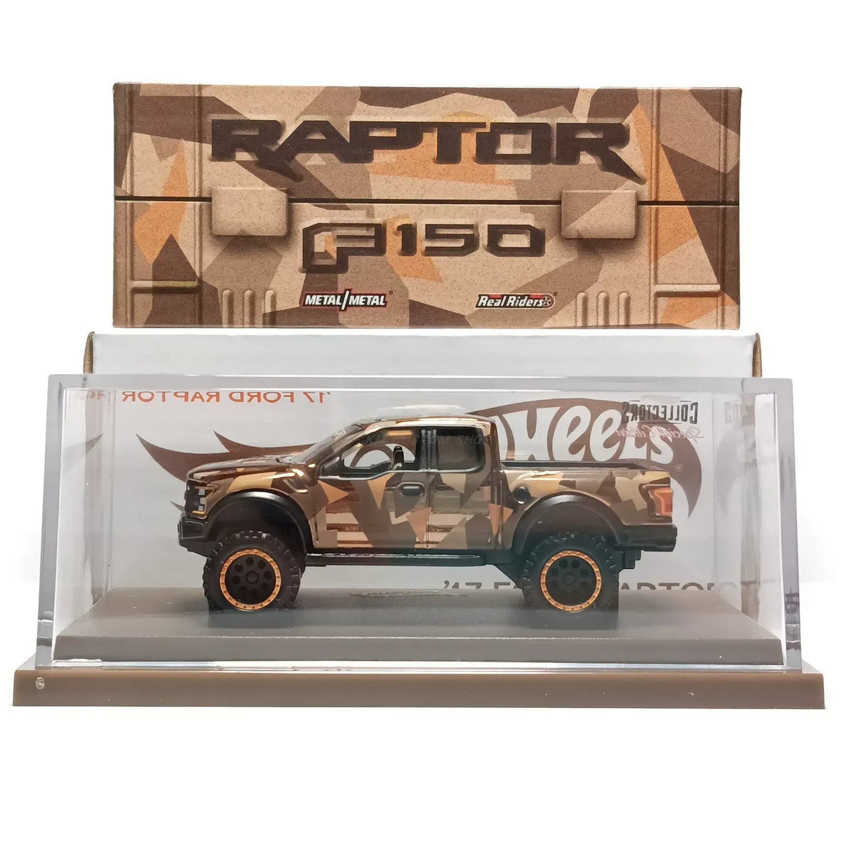 Hot Wheels HWC SE '17 Ford F-150 Raptor Desert Die-Cast