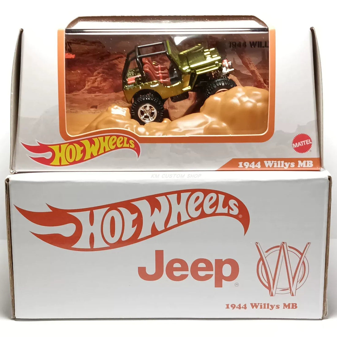 Hot Wheels 1944 Willys MB Jeep Diorama Die-Cast