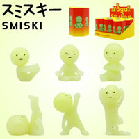 Smiski Yoga Series Glow in the Dark Figurines
