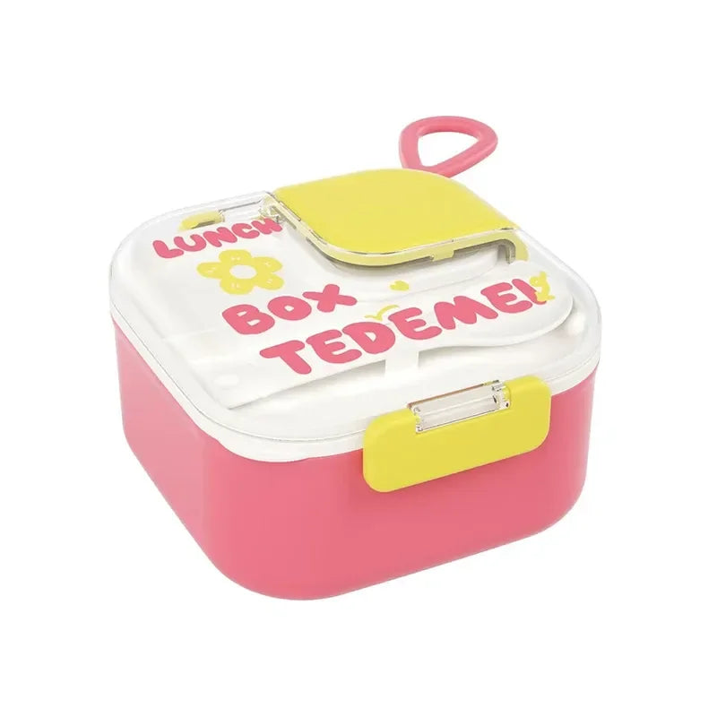 Tedemei Floral Smiles Steel Lunch Box