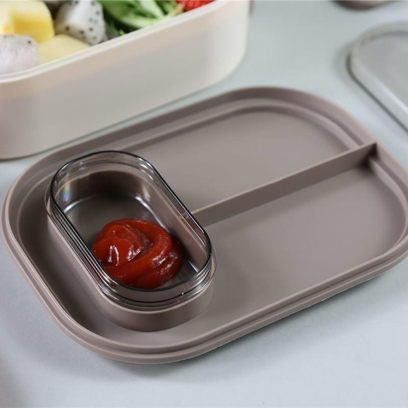 Hua Hu Fresh Lock Steel Lunch Box