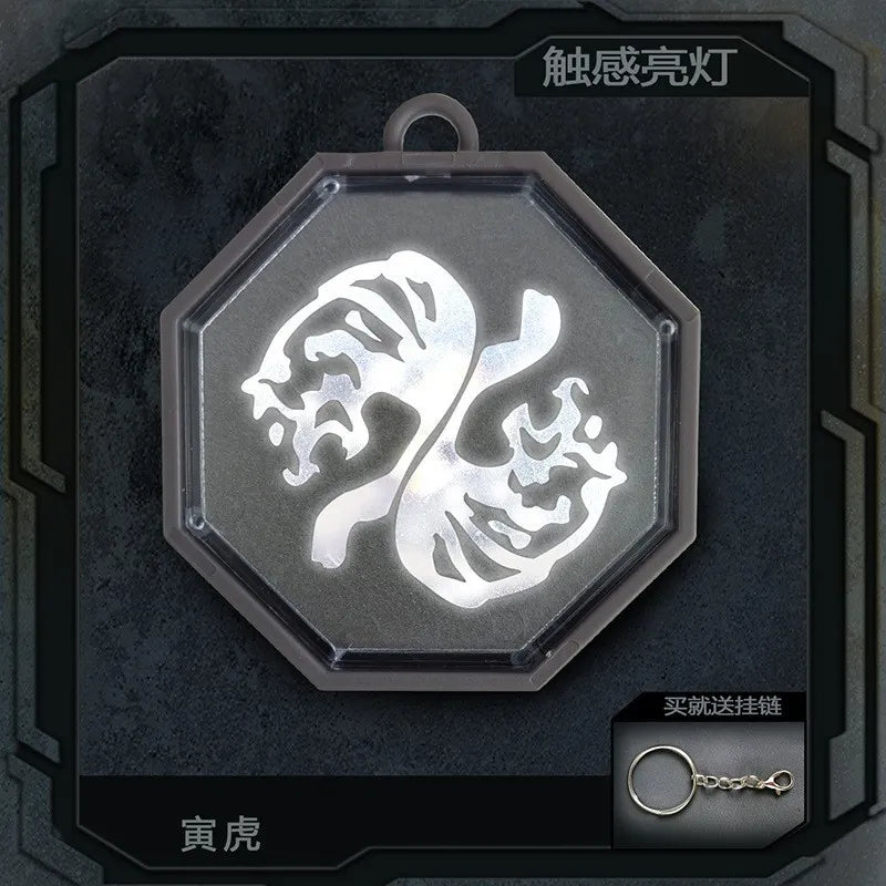 Jackie Chan Adventures Talisman LED Keychain Set