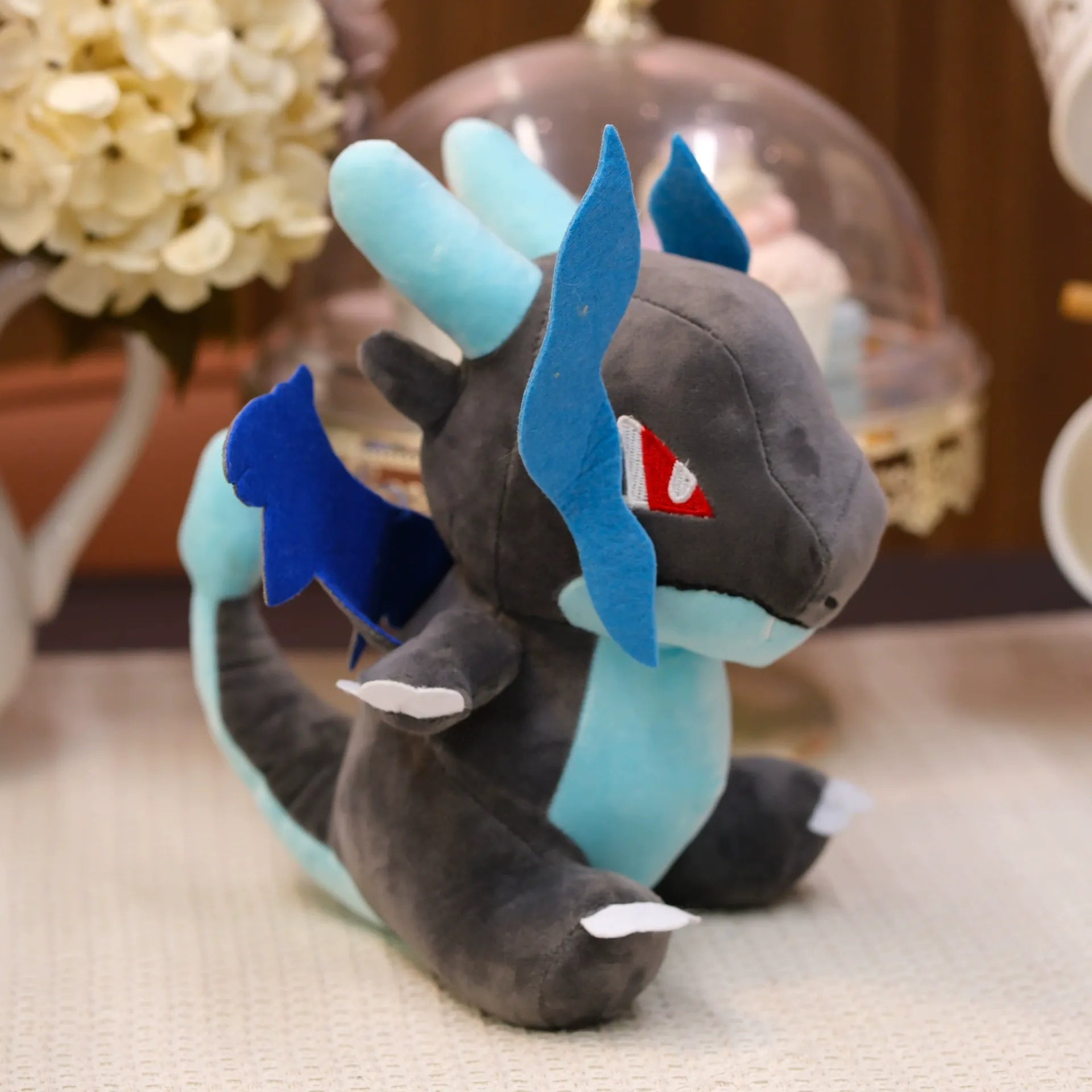 Mega Charizard X and Charizard Plush Toy (25 cm)