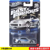 Hot Wheels Fast & Furious Graphic Remix Die-Cast Vehicles