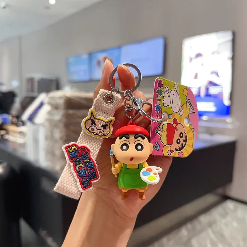Shinichan Hula & Paint Premium Keychain