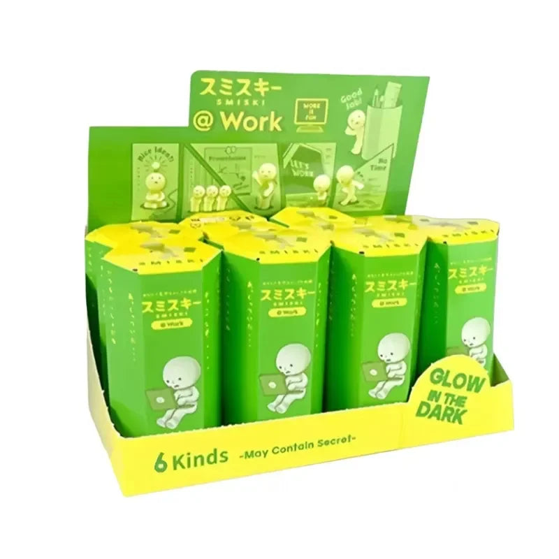 Smiski At Work Series Luminous Figurines