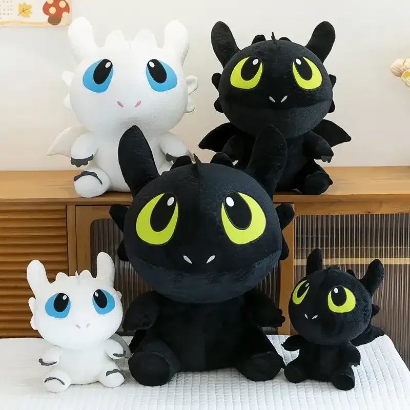 Night & Light Fury Chibi Style Plush (30 cm)