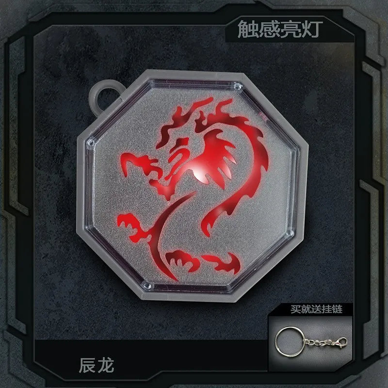 Jackie Chan Adventures Talisman LED Keychain Set