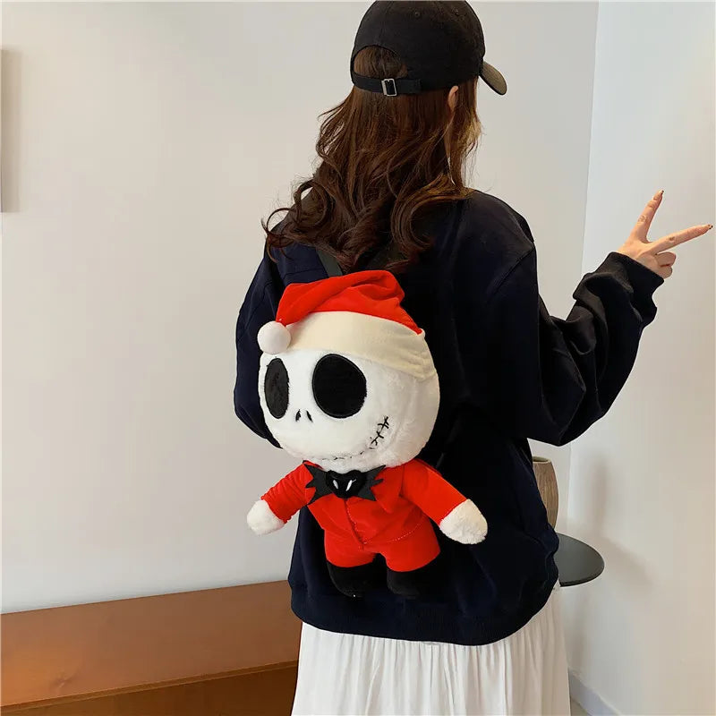 Nightmare Pumpkin King Plush Backpack