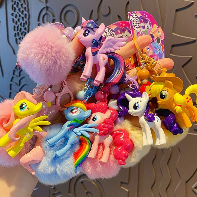 My Little Pony Pompom Pearl Keychain