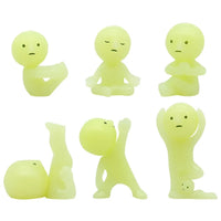 Smiski Yoga Series Glow in the Dark Figurines
