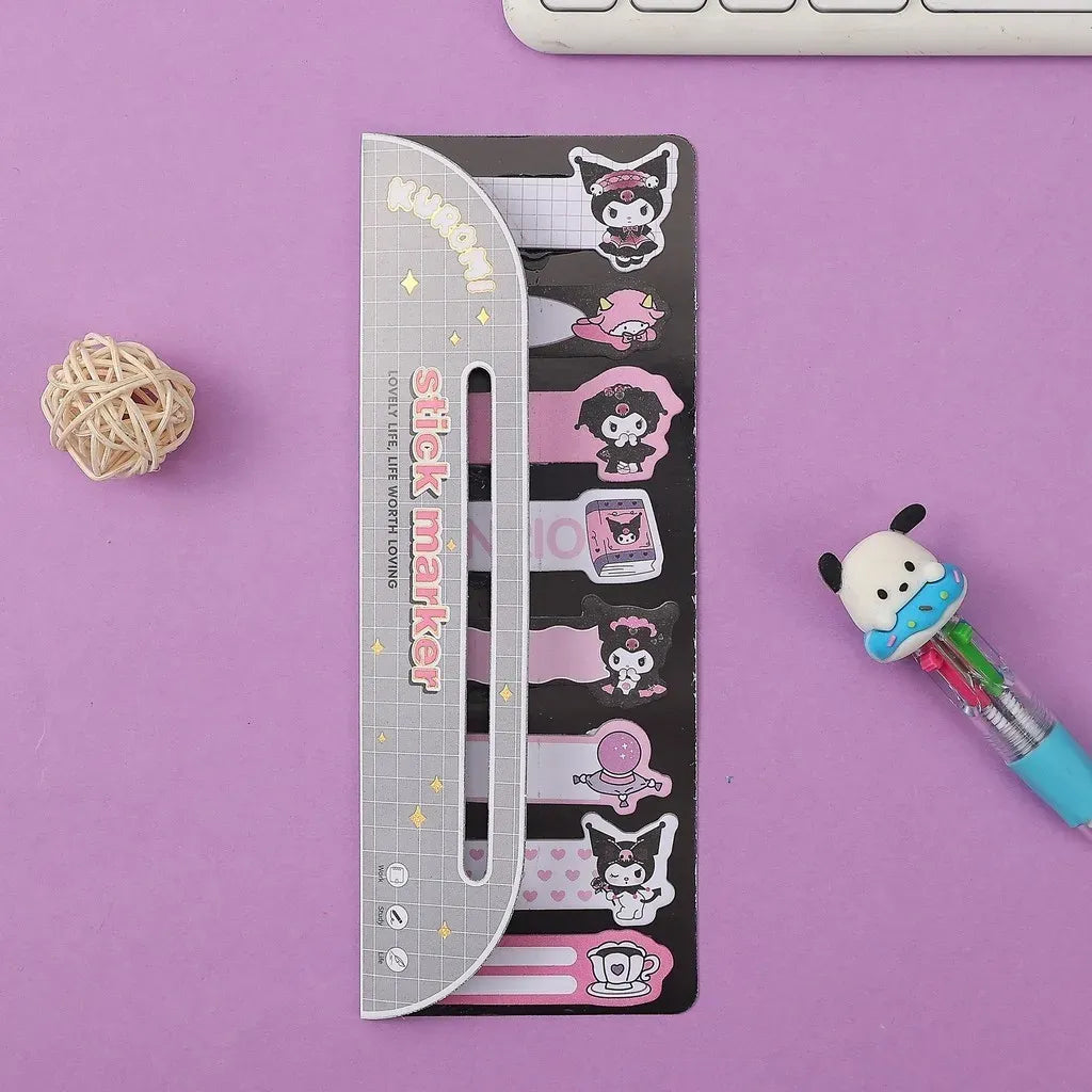 Kuromi Zen Sticky Notes Collection