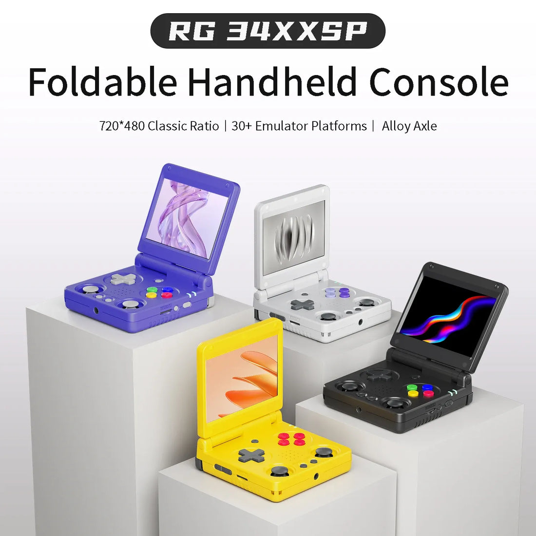 ANBERNIC RG 34XXSP Retro Handheld Game Console