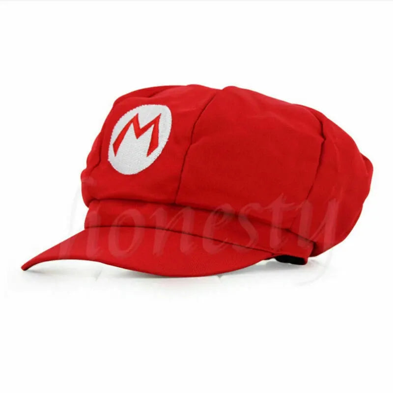 Mario Red Cosplay Cap