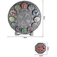 Jackie Chan Adventures Talisman LED Keychain Set