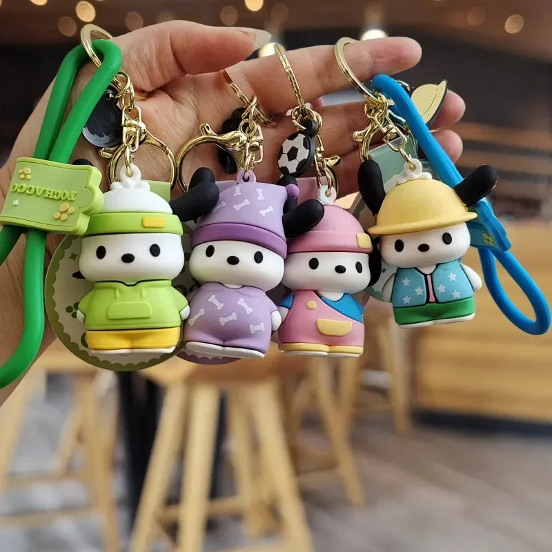 pochako Pochako Pup Sunshine Sport Keychain