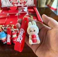 Labubu Cola Squad Blind Box Keychain