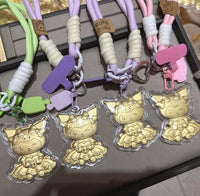 Sanliou Icons 20mg Gold Charm Keychain