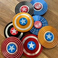 Superhero Focus Shield Fidget Spinner