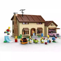 The Simpsons 742 Evergreen Terrace House Building Blocks