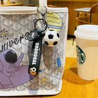 Stadium-Ready 3D Football Keychain