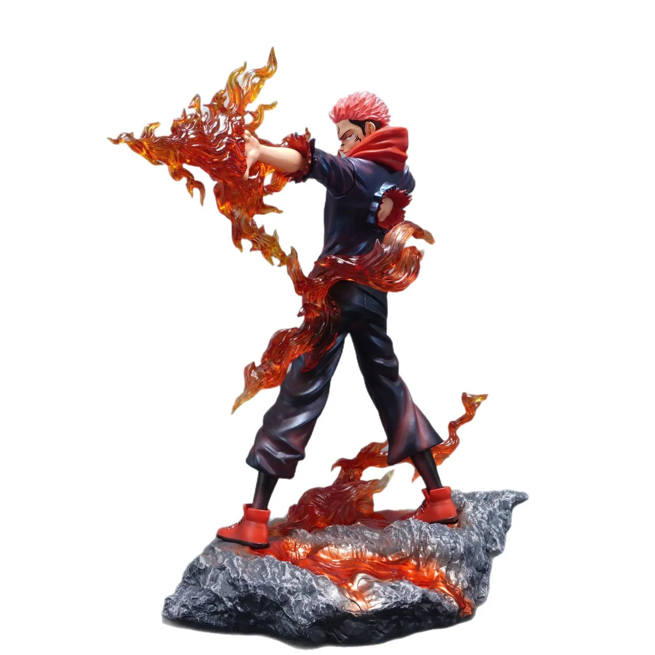 Ryomen Sukuna Fire Play Figurine (30 cm)
