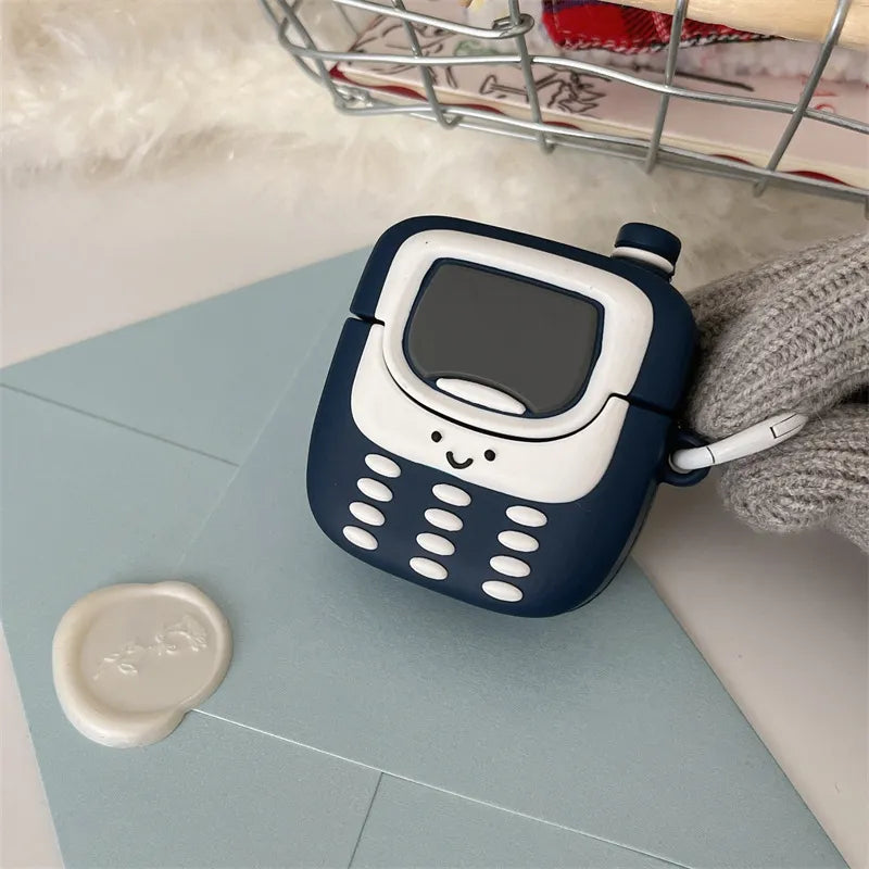Mobile Retro Dial Case (For AirPods)