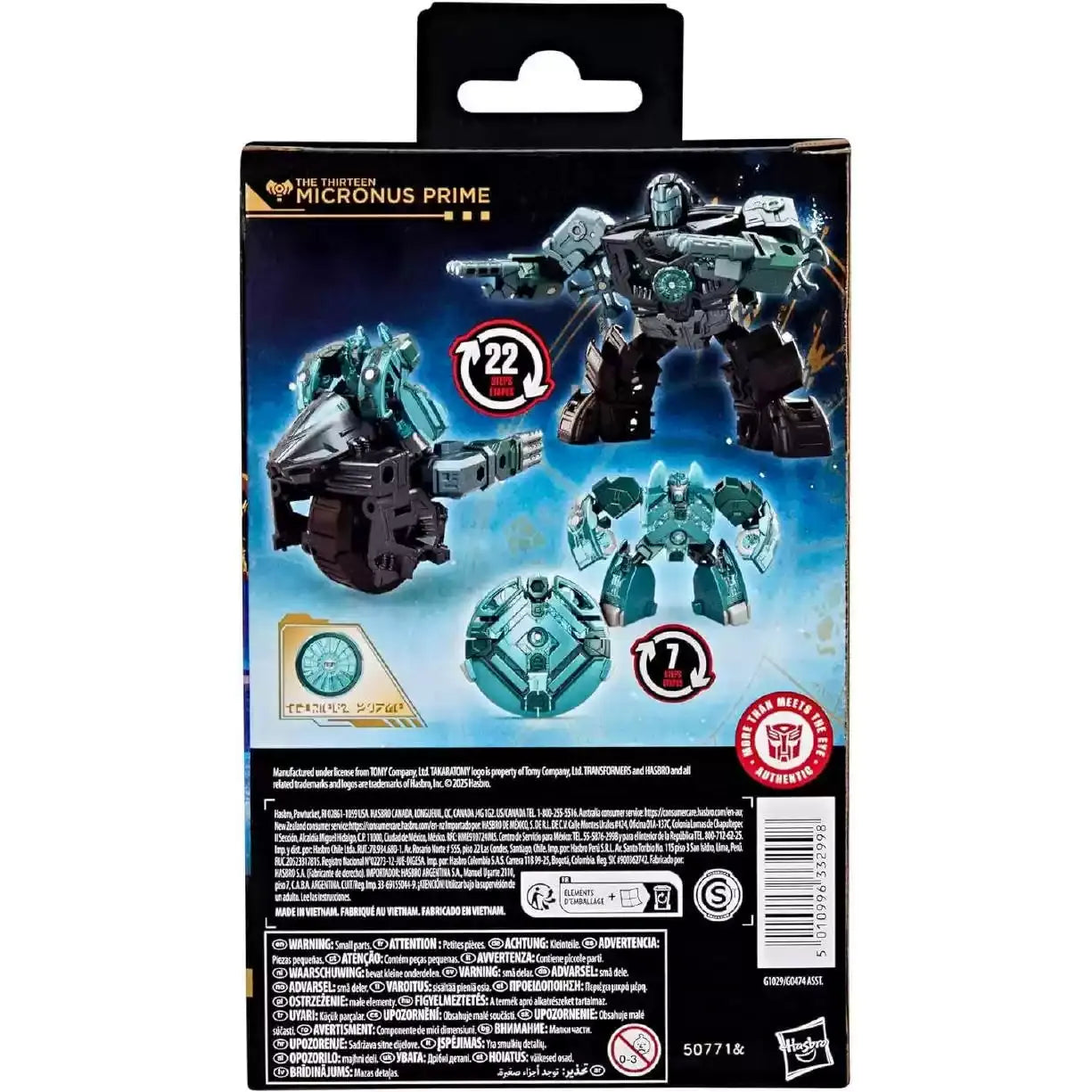 Transformers AoP Micronus Prime Action Figure