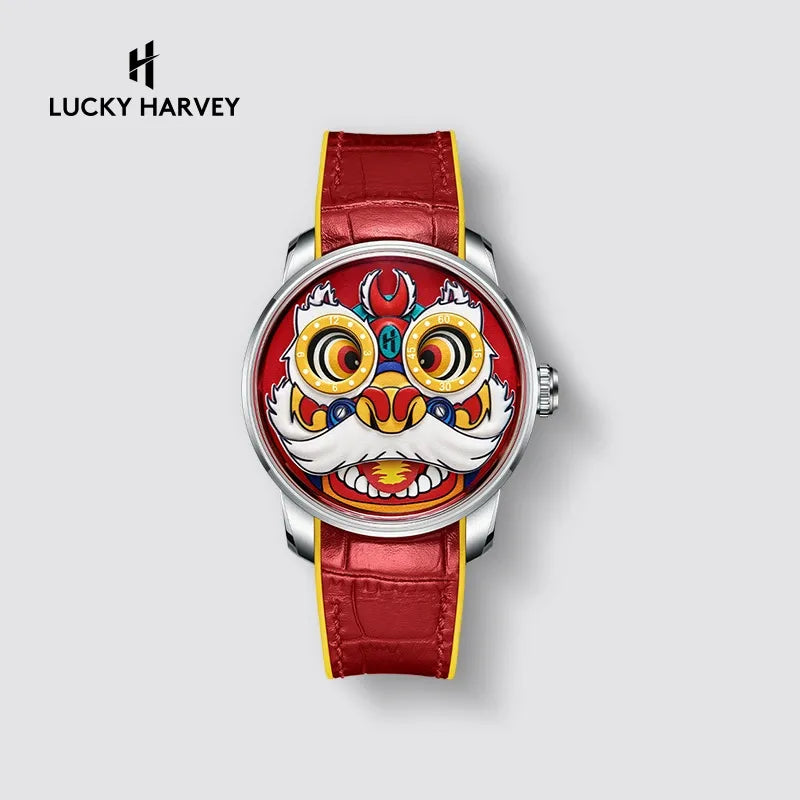 Lucky Harvey Imperial Dynasty Lion Dance Mechanical Watch