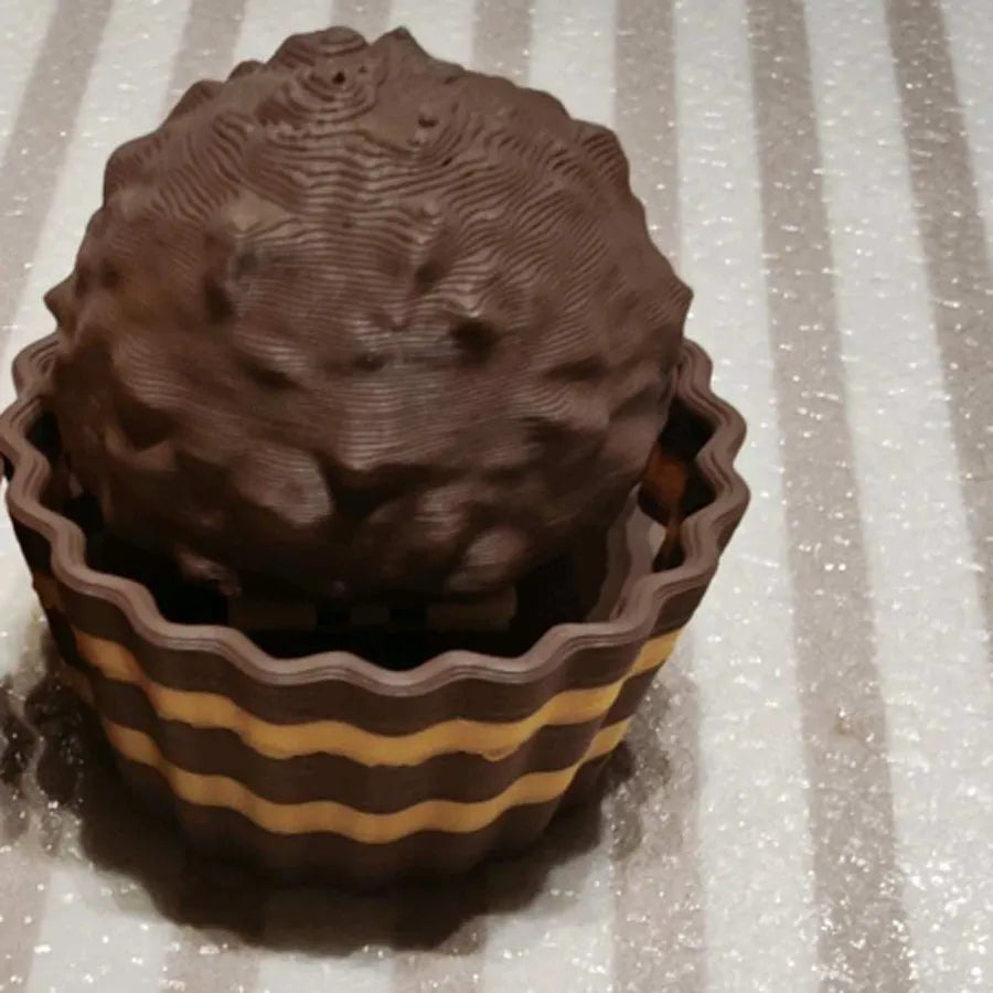 Rocher Truffle Tactile Desk Clicker Fidget Keychain