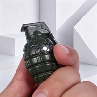 Tactical Grenade 2-in-1 LED Prank Shock Keychain