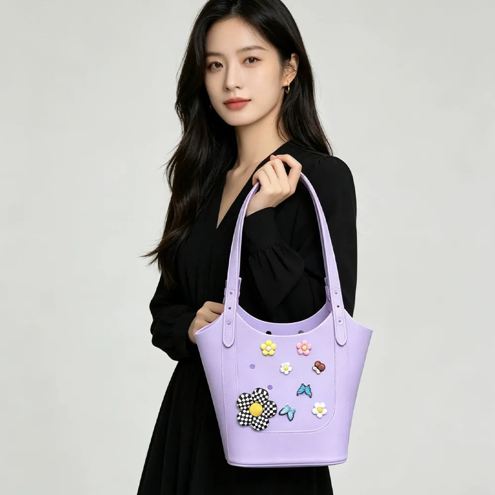 Korean Dopamine EVA Beach Style Tote Bag