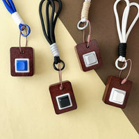 Artisan Wooden Switch Fidget Keychain