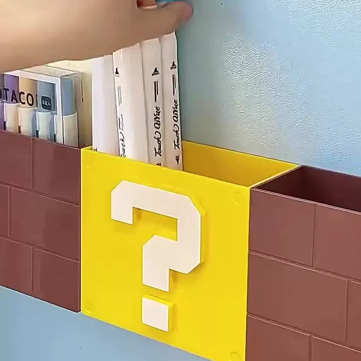 Super Mario Bros Magnetic Refrigerator Storage Box