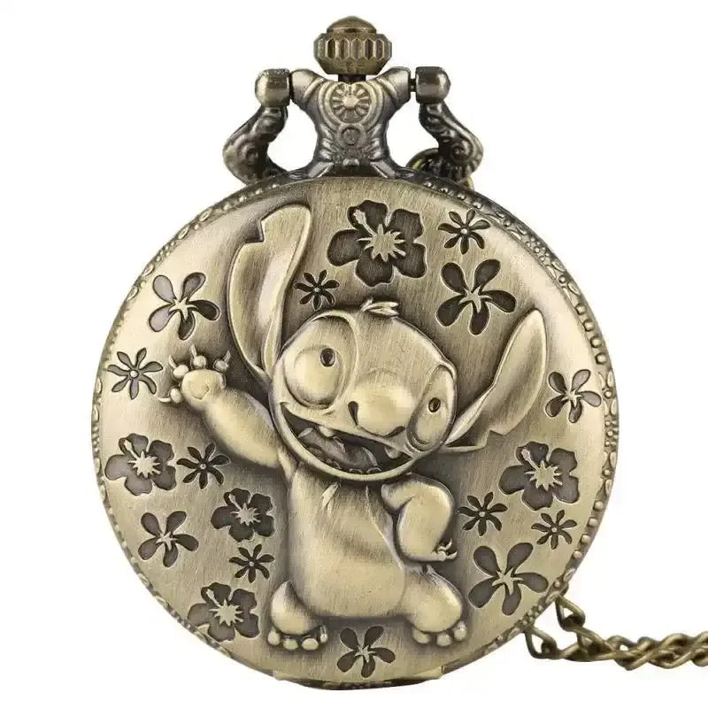 Classic Elegance Pocket Watch Keychain