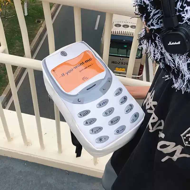 Retro Y2K 3310 Streetwear Backpack