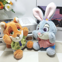 Zootopia Paw-Cheek Squeeze Plush Keychain