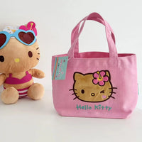 Tropical Tan Hello Kitty Vacation Canvas Tote