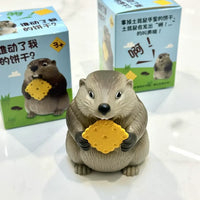 Screaming Groundhog Cookie Snatcher Interactive Toy