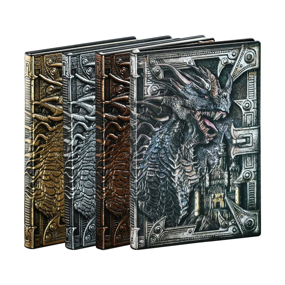 Vintage Retro Roaring Dragon Notebook