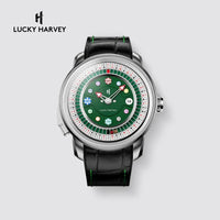 Lucky Harvey Player Series Poker Roulette Mechanical Watch