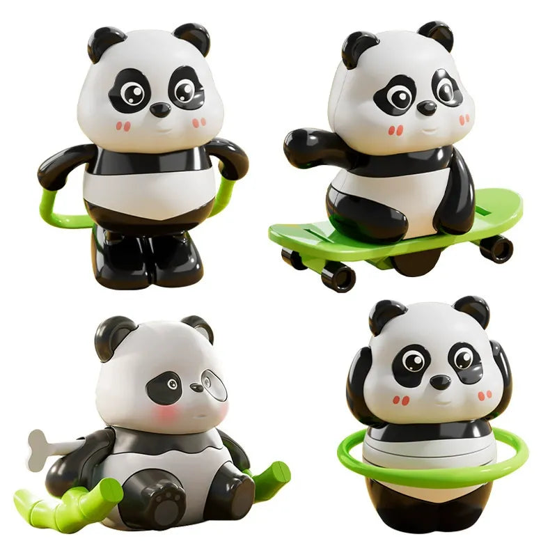 Bamboo Athlete Panda Wind-up Toy