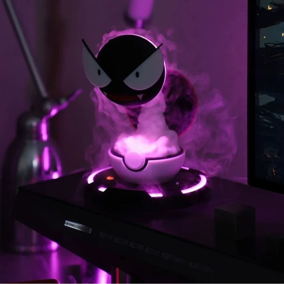 Gastly Poke Ball V2 Desk Ambient Light Air Humidifier
