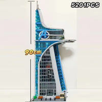 Avngrs HQ Tower Building Blocks (5201 Pcs)