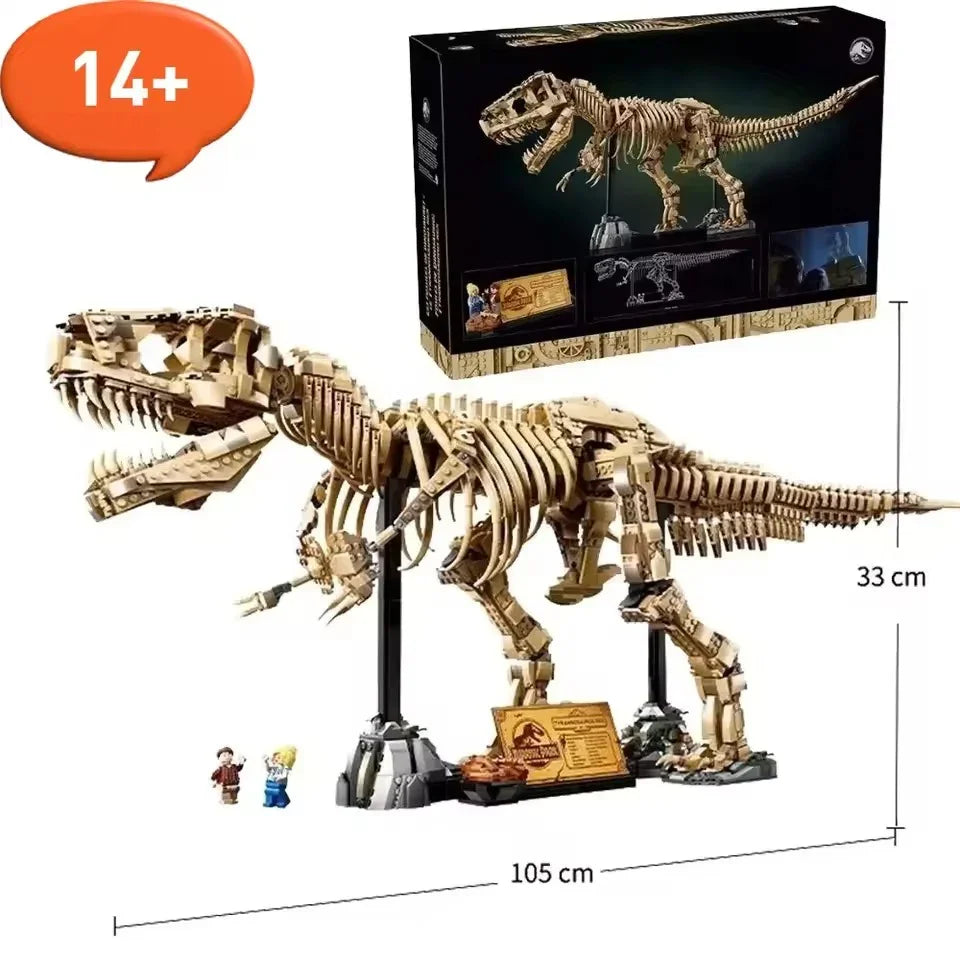 Jurassic Era T-Rex Fossil Building Blocks (3145 Pcs)